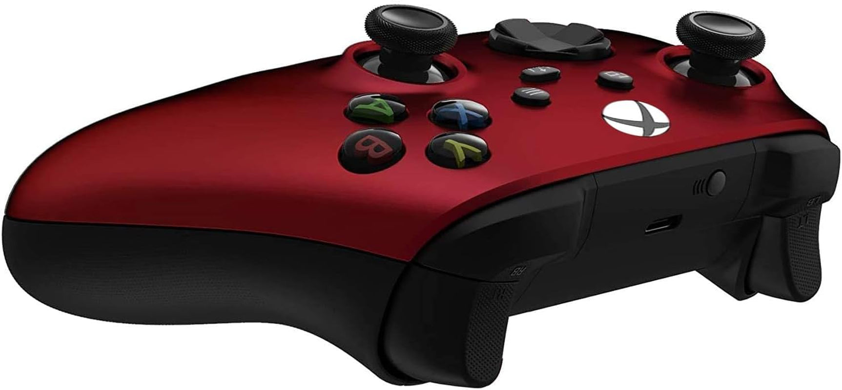 Wireless Controller for Microsoft Xbox Series X/S & Xbox One - Custom Soft Touch Feel - Custom Xbox Series X/S Controller (X/S Red)
