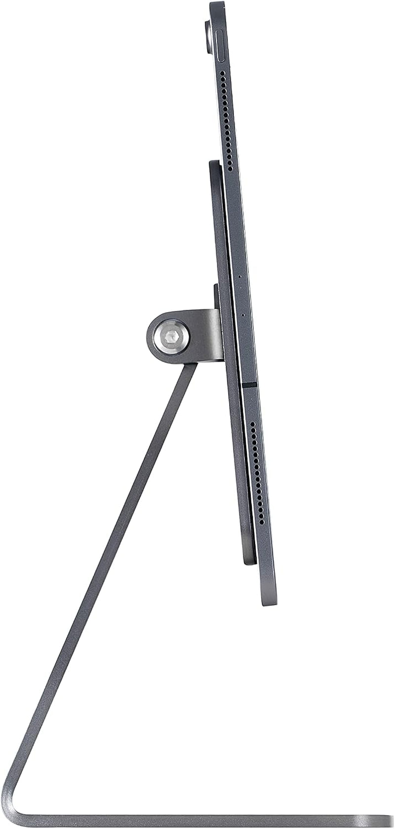 High Stability Ipad Pro Stand, Magnetic Adjustable Holder Mount for Apple Ipad Air 13'' & Ipad Pro 12.9'' 3Rd/4Th/5Th/6Th Gen - Grey