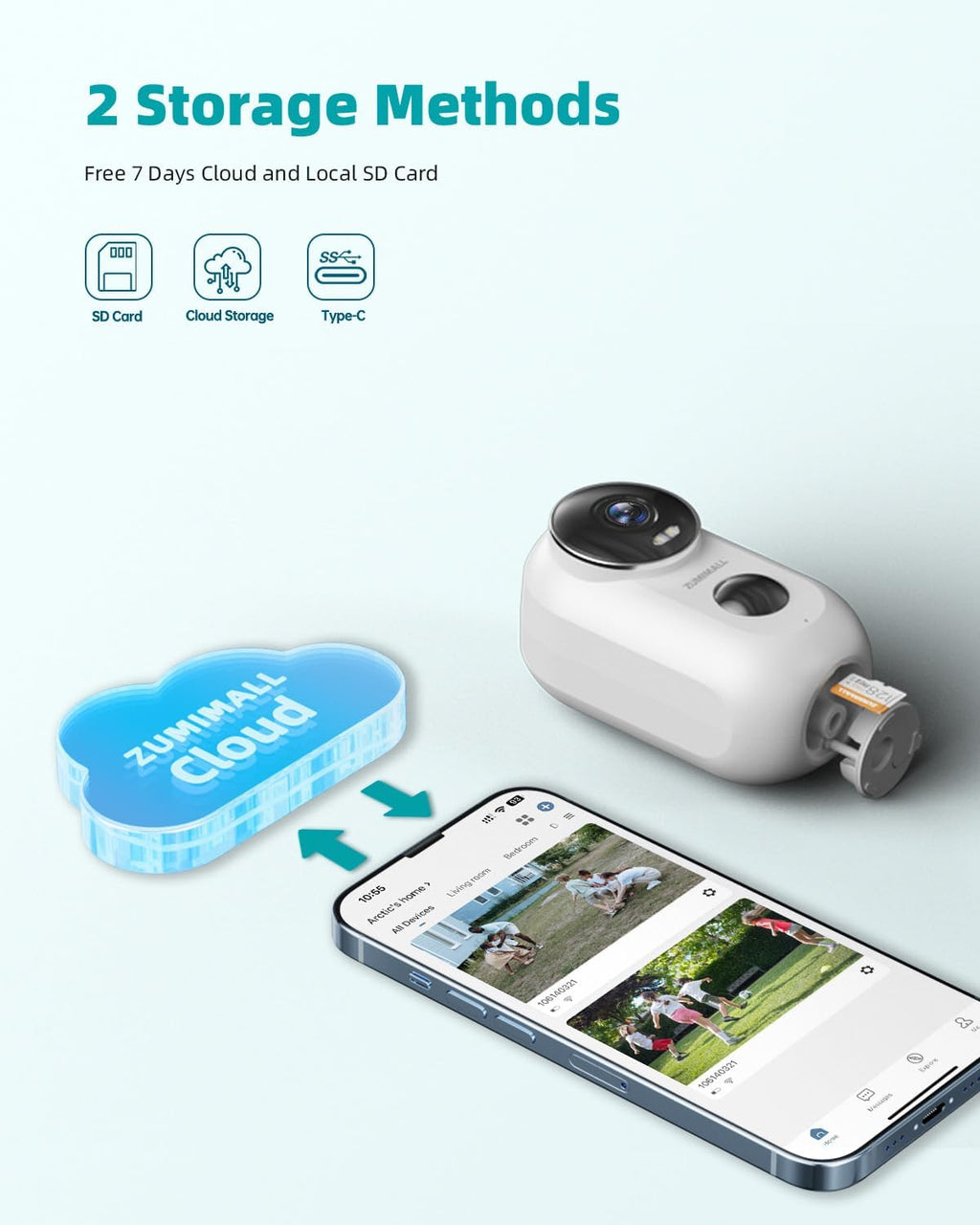 360° Indoor Security Camera, 3MP Baby Monitor Camera, 24/7 Recording Wired Security Camera, Security Cameras Wireless Outdoor with Magnetic Mount