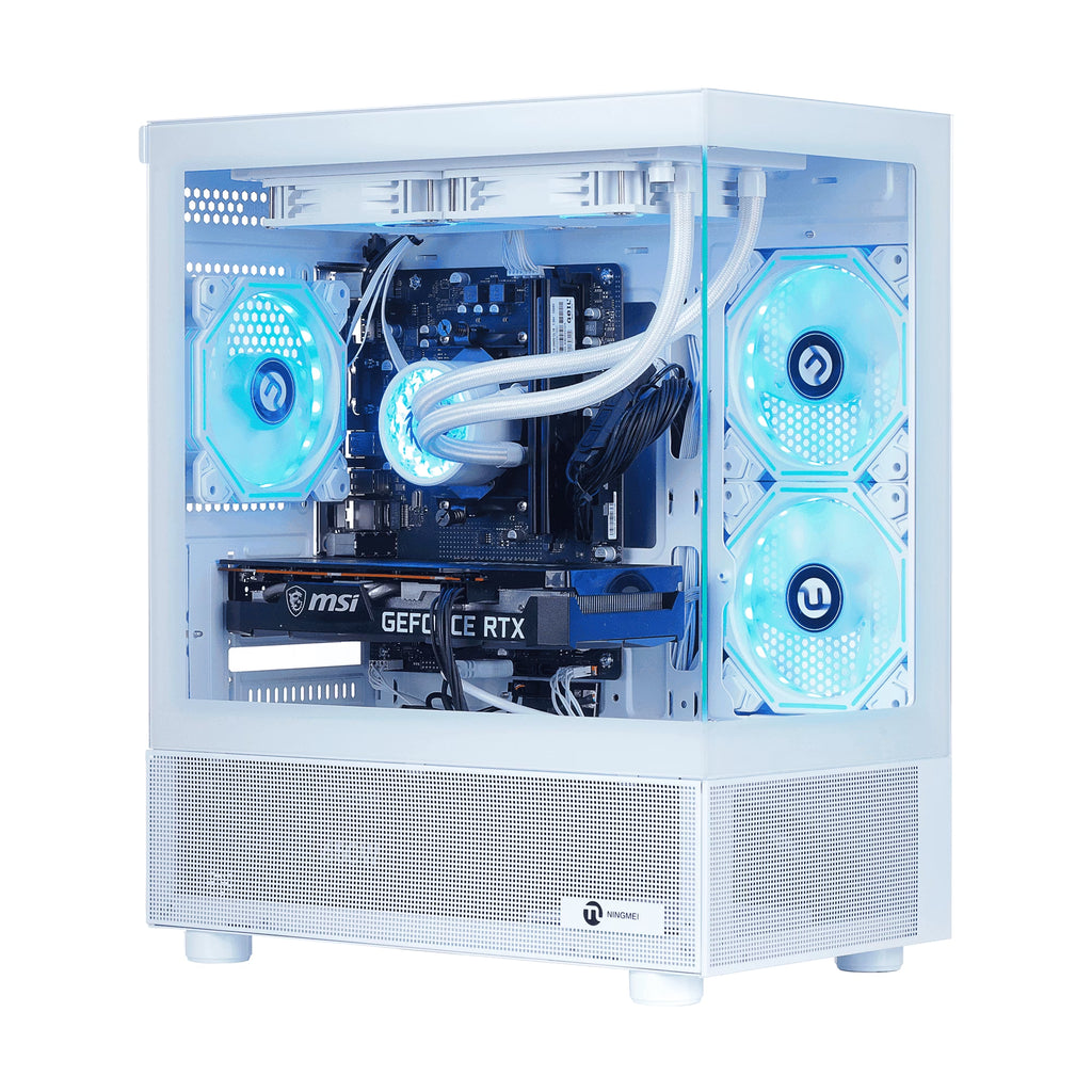 Lumishore Gaming PC AMD Ryzen 7 5700X NVIDIA RTX 5060 32GB RAM 1TB SSD Wifi PC Gaming