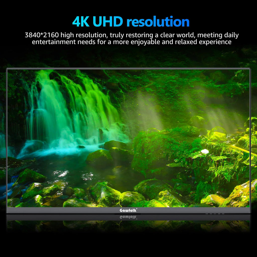 32 Inch 4K UHD 1500R Curved Computer Monitor, 60Hz 100% Srgb Eye Care Screen for Home Office