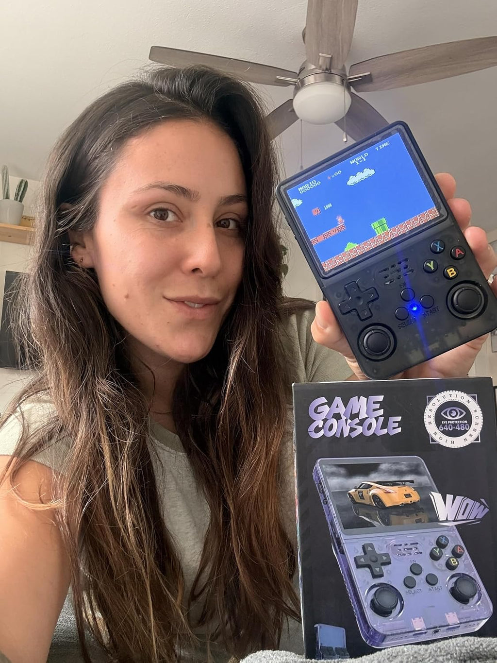 Boltz Retro Handheld Game Console with 20,503 Built-In Games, 3.75" IPS | Portable Retro Gaming Console RK3326 Quad-Core Emulator System, Dual Joystick Handheld Gaming Device, 3500Mah Battery