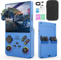 Hugawello R40 MAX Retro Handheld Game Console 4'' IPS 256GB 45 Emulators Linux [Blue]