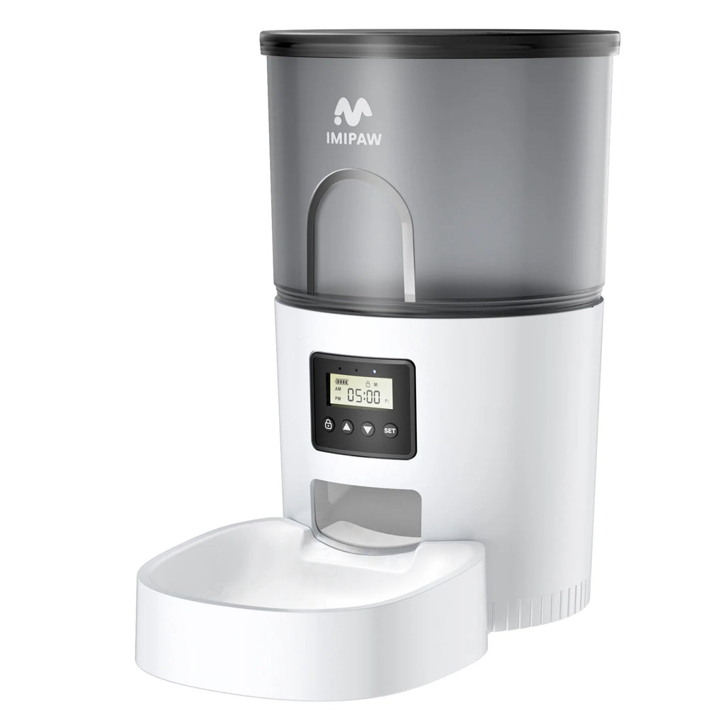 Automatic Cat Feeders, 3L Timed Cat Food Dispenser with Clog-Free Design, Dog Pet Feeder
