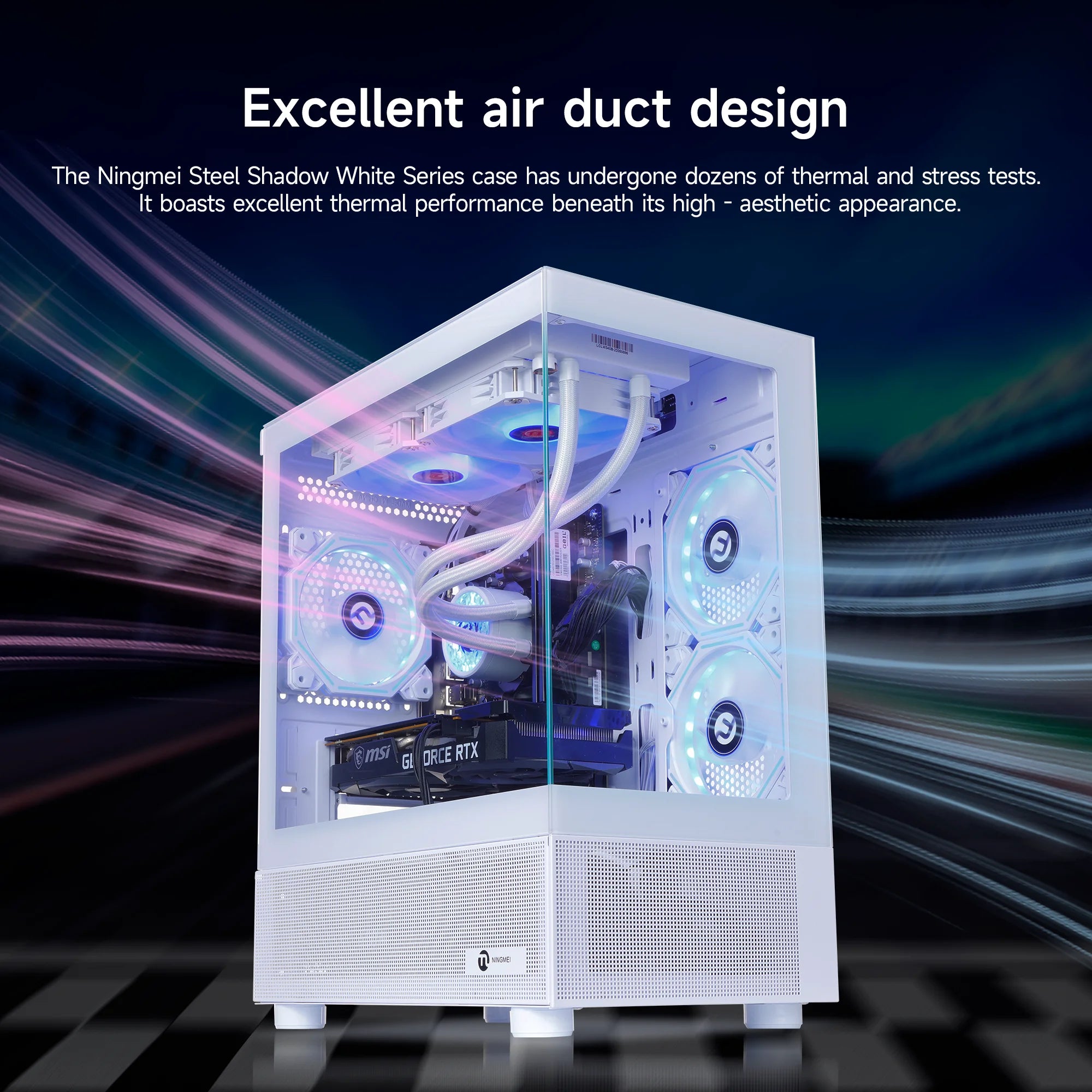 Lumishore Gaming PC AMD Ryzen 7 5700X NVIDIA RTX 5060 32GB RAM 1TB SSD Wifi PC Gaming