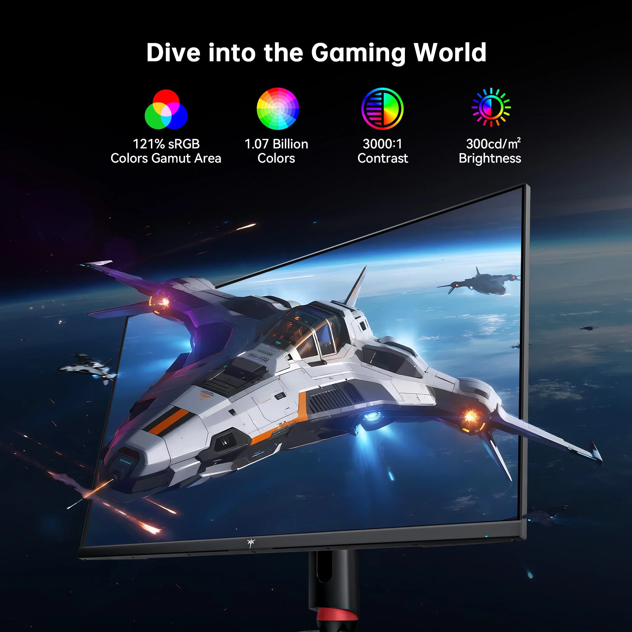 32" 4K 165Hz Gaming Monitor with Vesa Mount | H32P22P