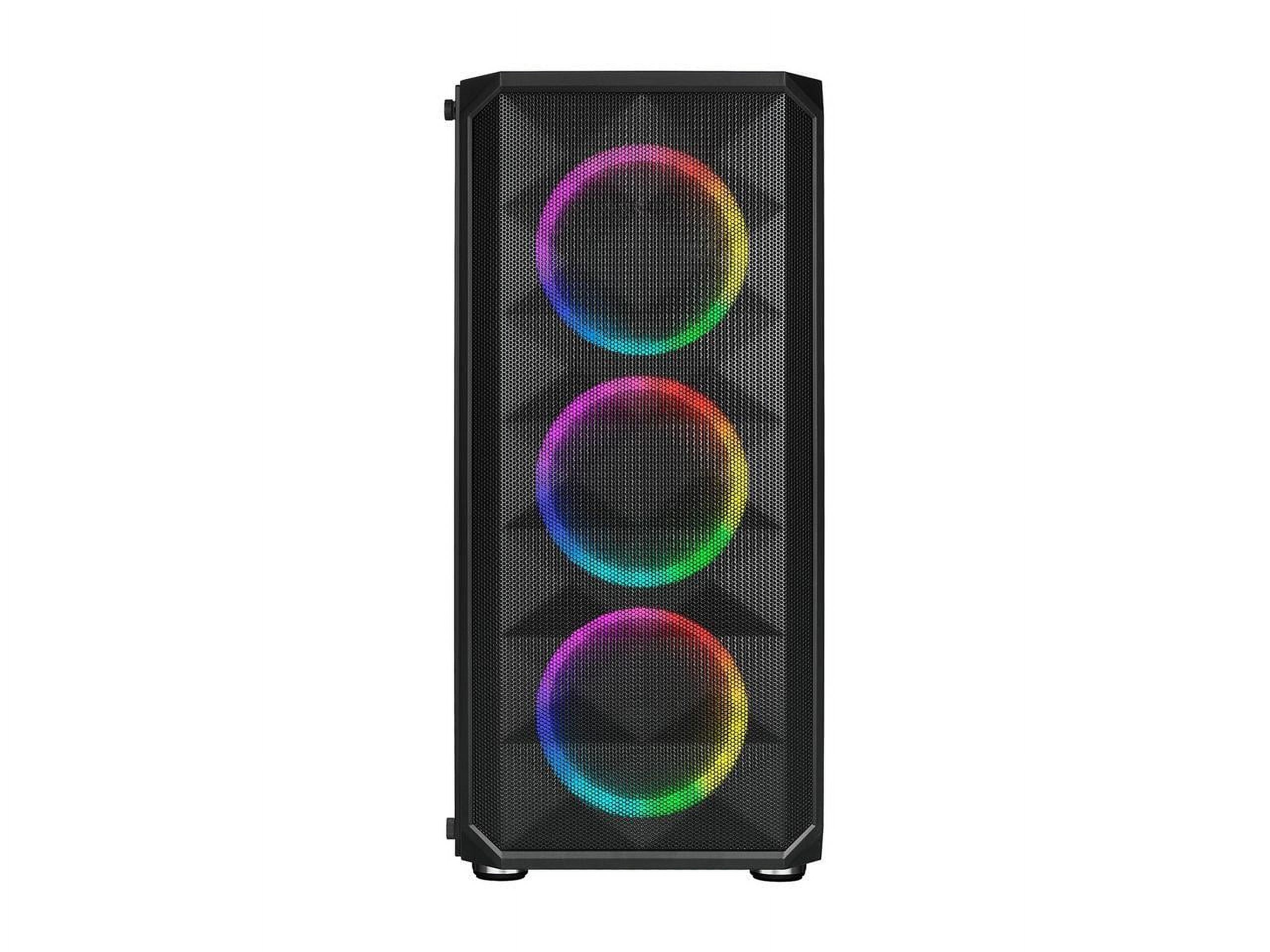 Odyssey Darkus V3  Gaming PC, RGB LED Fans, Intel Core I5 Upto 4.1Ghz, 16GB DDR4 RAM, 1TB Nvme SSD, Geforce RTX 3050 6GB GDDR6, Wi-Fi, Windows 11 Pro