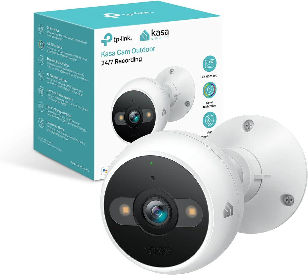 4MP 2K Security Camera Outdoor Wired & Pan/Tilt Smart Security Camera & Security Camera for Baby Monitor, 1080P HD Indoor Camera for Home Security with Motion Detection