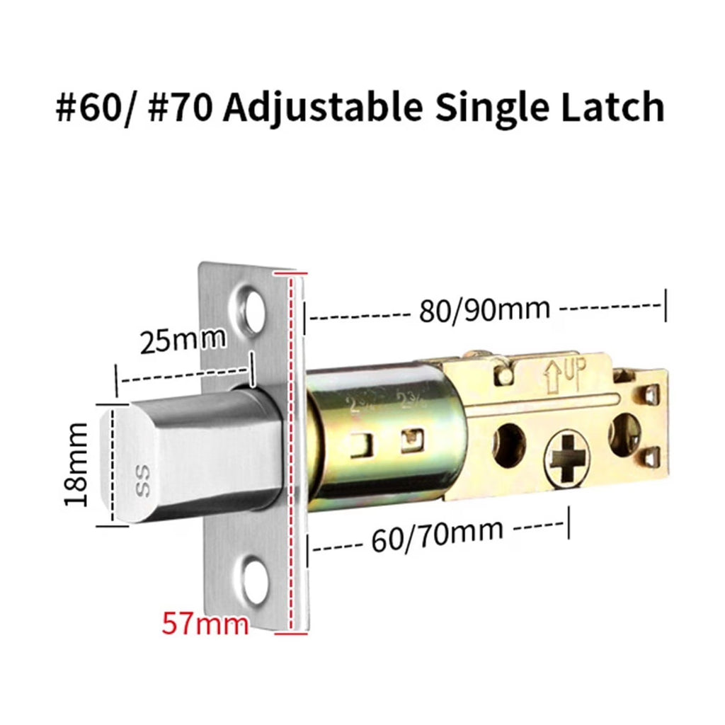 Door Lock, Tuya App Fingerprint Keyless without Handle Lock Cerradura Inteligente Biometric Deadbolt Electronic Smart Door Lock ,Easy to Install