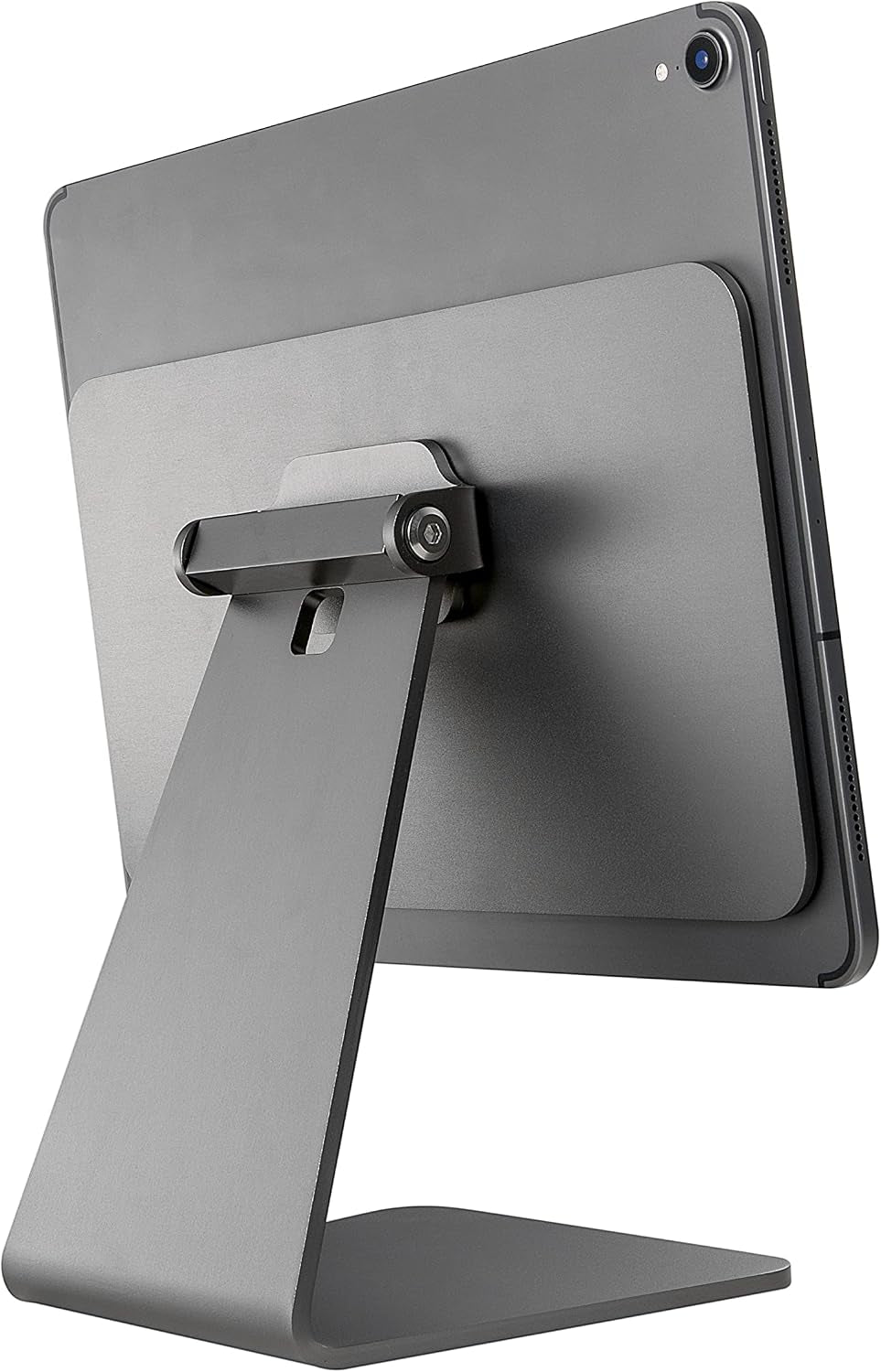 High Stability Ipad Pro Stand, Magnetic Adjustable Holder Mount for Apple Ipad Air 13'' & Ipad Pro 12.9'' 3Rd/4Th/5Th/6Th Gen - Grey