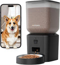 Automatic Dog & Cat Feeder with Camera & Wifi – 8L/34 Cups, 1080P Night Vision, 2.4 & 5G Wifi, 2-Way Talk, 10S Voice Recording, Timed Food Dispenser, up to 99 Portions, 15 Meals per Day